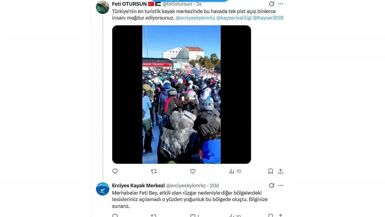 Erciyes'te yaşanan mağduriyet gündem oldu – Yanıt geldi!