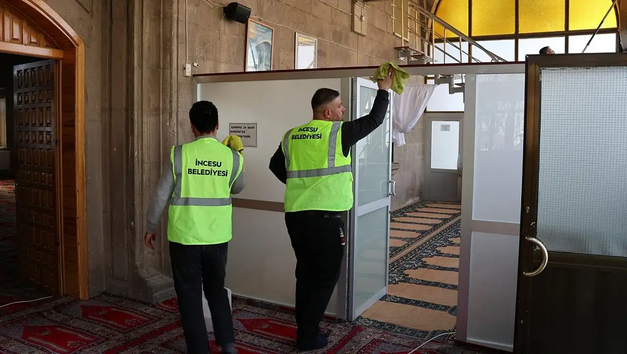 11 ayın sultanı Ramazan geldi – Cami temizleme ekibi sahaya indi!