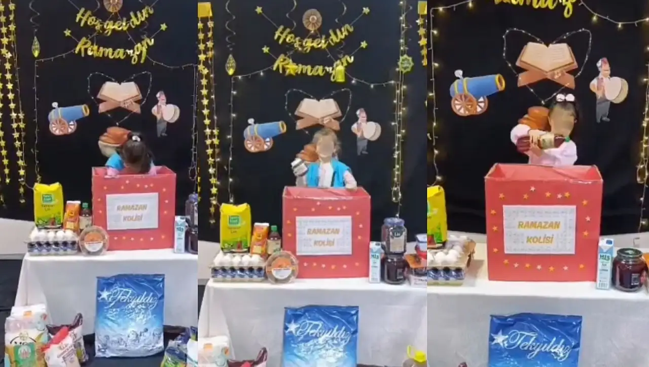 Kayseri'de miniklerden ihtiyaç sahiplerine gönül köprüsü kuruldu!