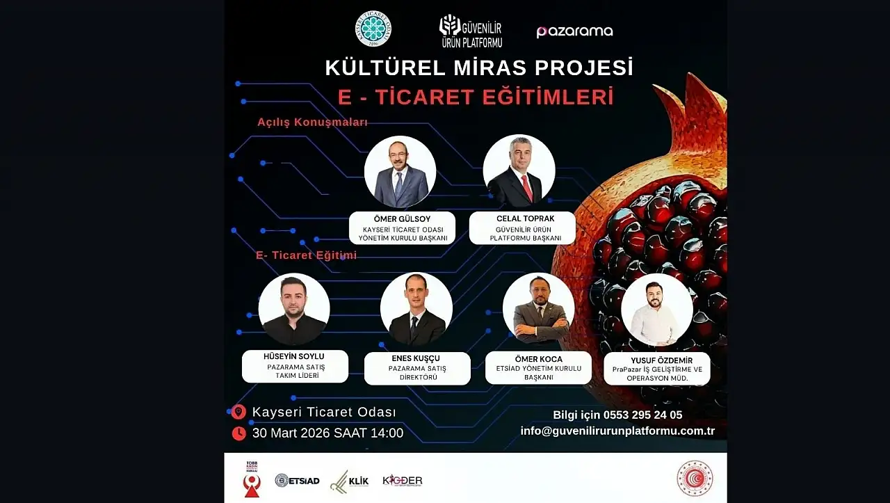 Kayseri'de 'Kültürel Miras' projesi başlıyor!
