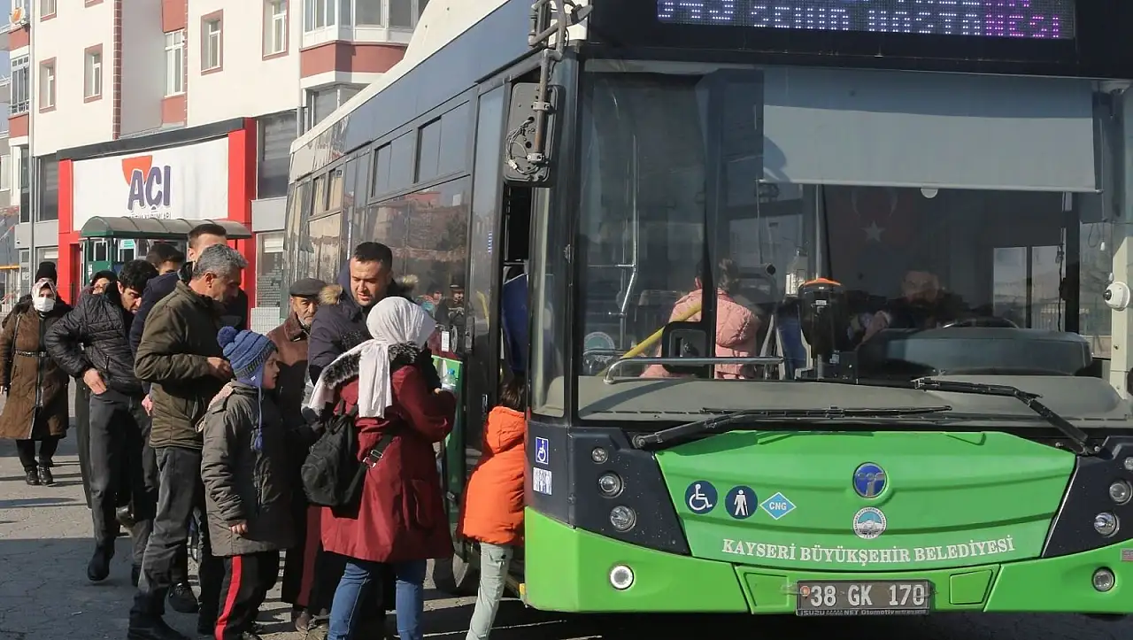 Kayseri'de toplu taşımaya zam mı geliyor!