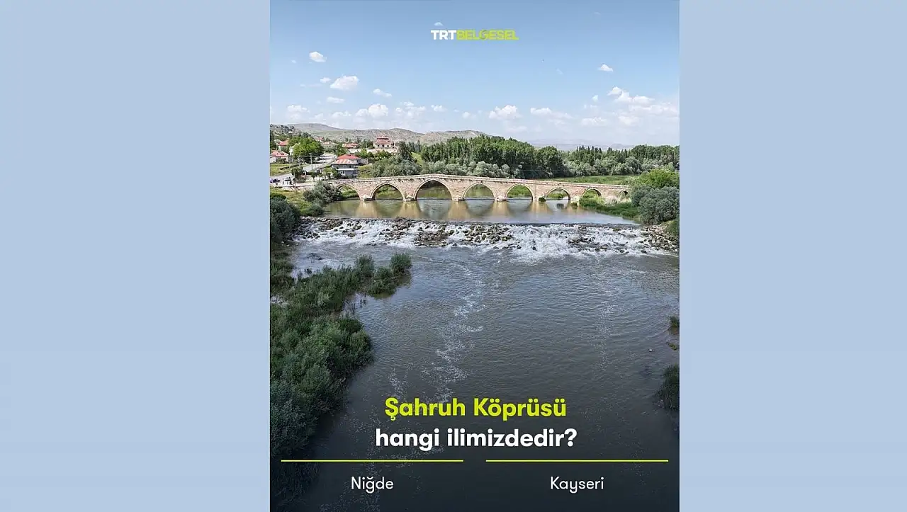 TRT Belgesel Kayseri'deki tarihi köprü sordu - Yorumlar tek noktada buluştu!