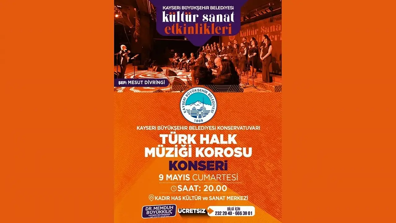 Kayseri'de bir ay sonra yeniden sahne alacaklar – Ücretsiz davet!