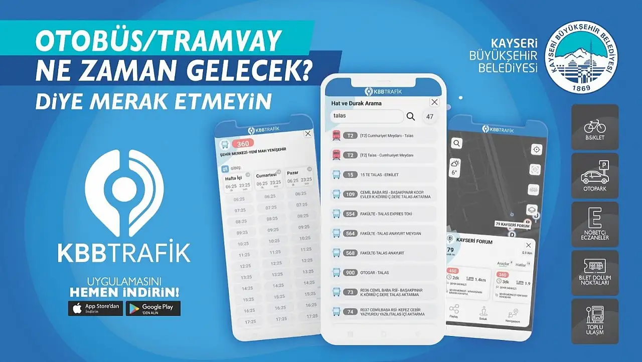 Kayseri'de Büyükşehir Belediyesi ekipleri sahada vatandaşlara uygulamayı anlattı!