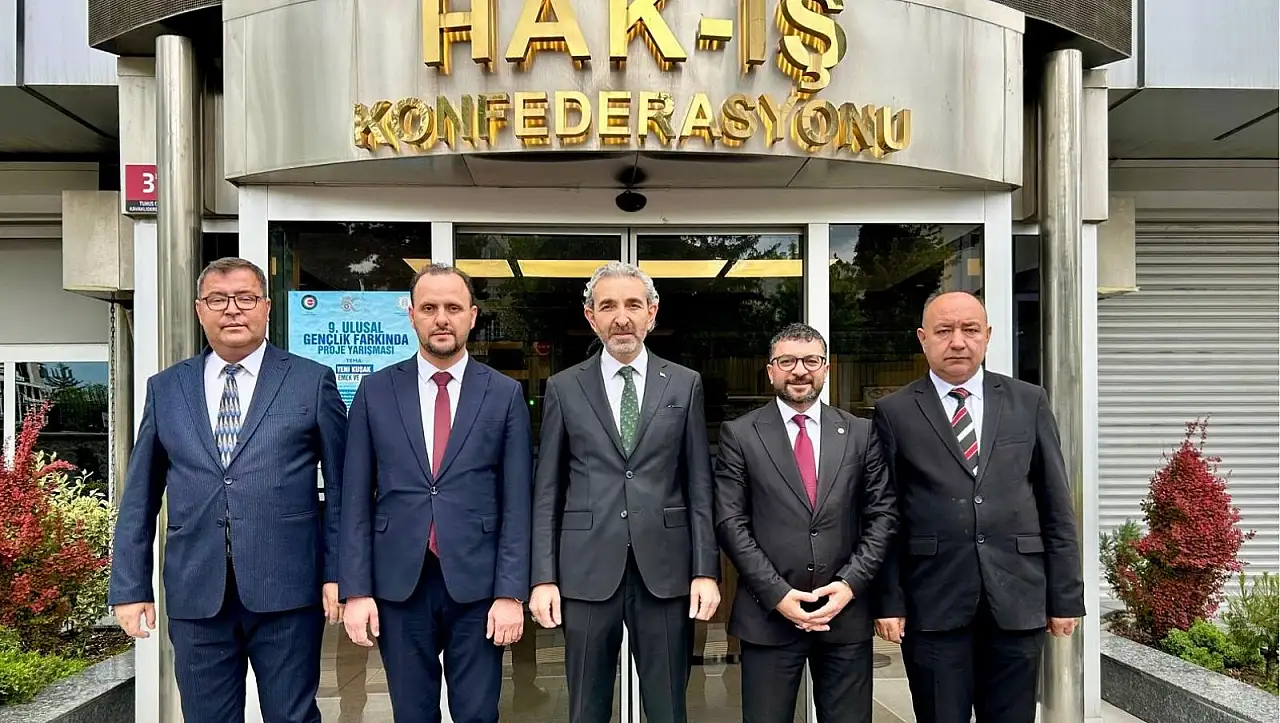 Başkan Navruz'dan genel başkan Arslan'a ziyaret
