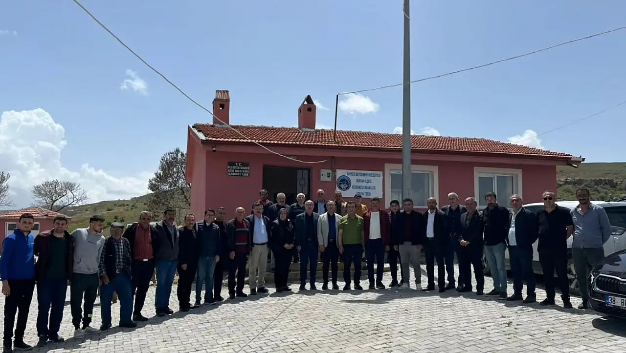Cumhur İttifakı'ndan mahalle muhtarına dikkat çeken ziyaret!