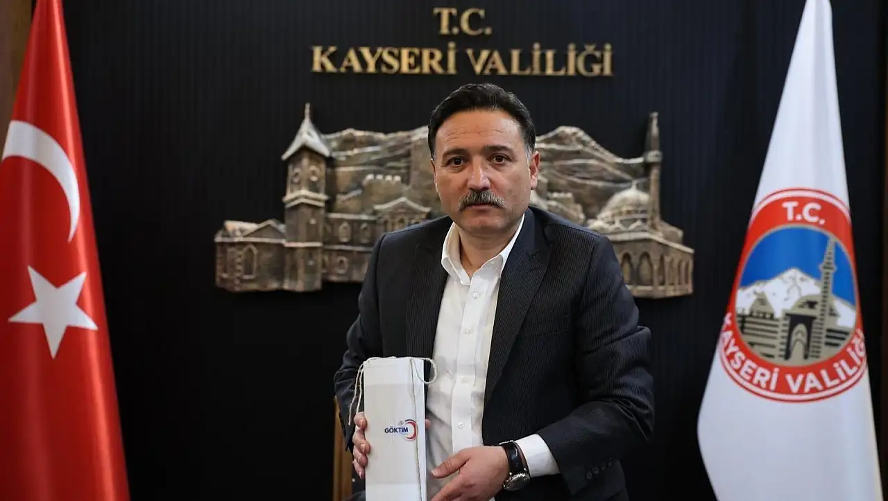 Kayseri Valisi Gökmen Çiçek'e bambaşka hediye!