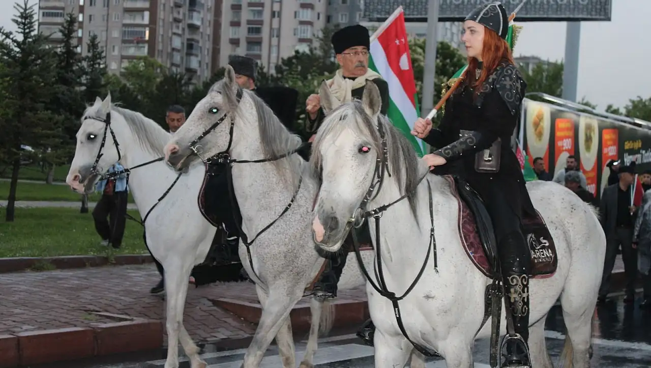 Çerkes Soykırımı'nın 162. yıldönümü Kayseri'de anıldı