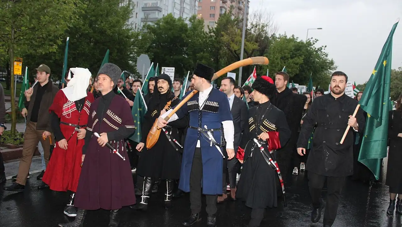 Çerkes Soykırımı'nın 162. yıldönümü Kayseri'de anıldı
