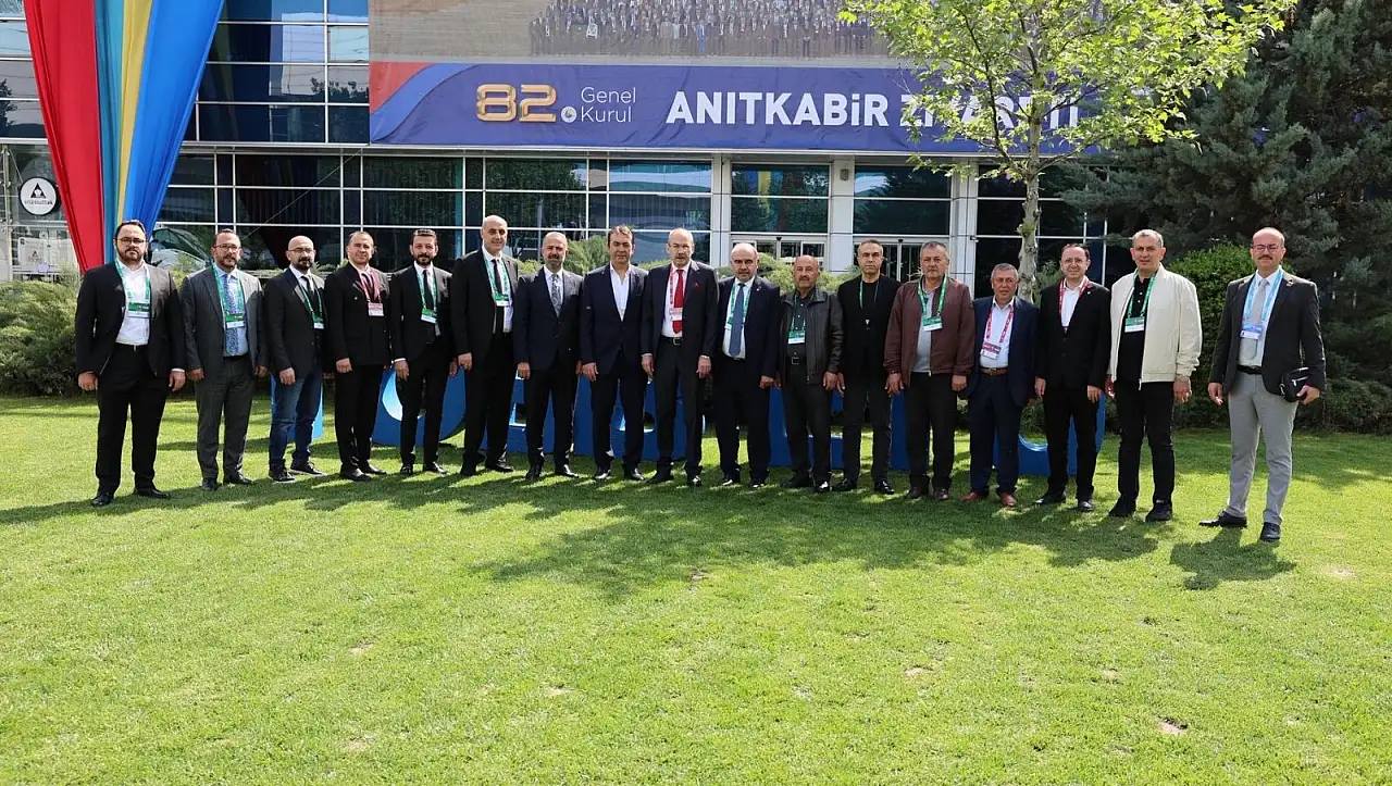 TOBB Genel Kuruluna Kayseri tam kadro katıldı!