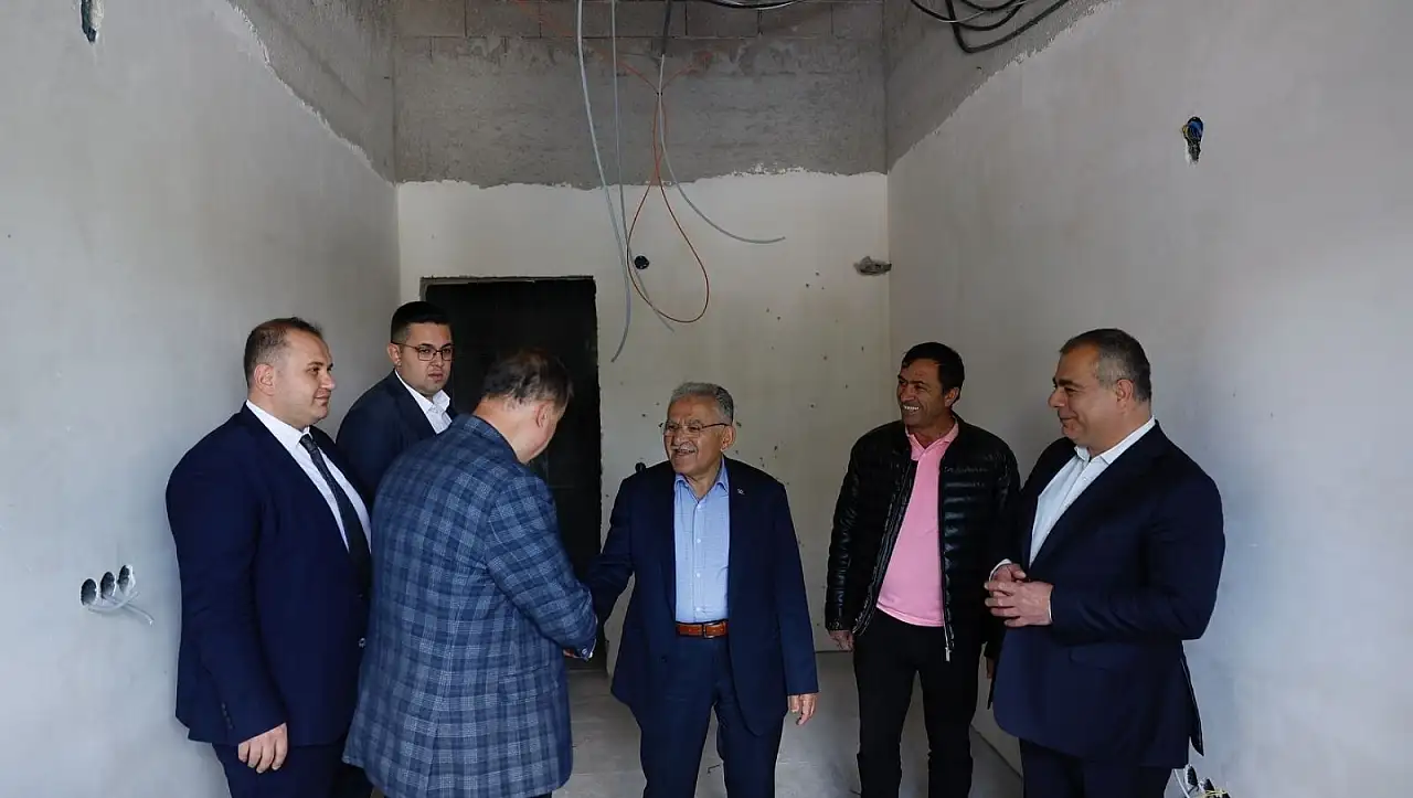 Başkan Büyükkılıç'tan Yeşilhisar çıkarması - Yatırımlar incelendi!