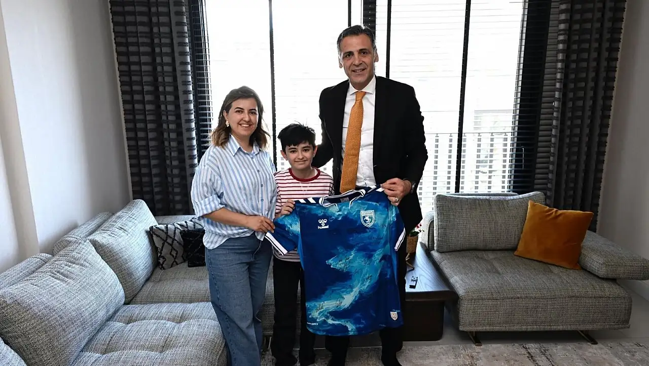 Kayseri'de şehit evladına sürpriz! Küçük Ömer'e özel hediye