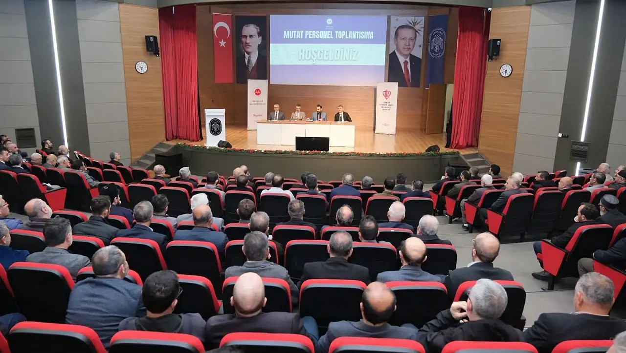 Kurban Bayramı öncesinde Kayseri'de görevliler bir araya geldi