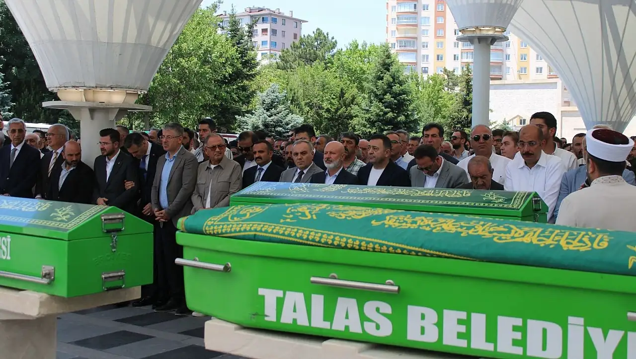 Kayserili iş insanı Latif Başkal'ın babası son yolculuğuna uğurlandı