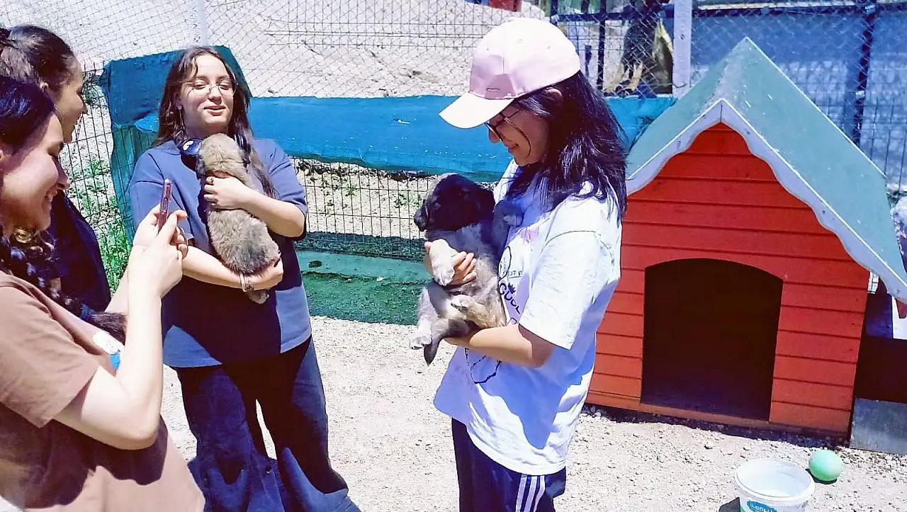 Kayserili öğrenciler can dostlarla bir araya geldi
