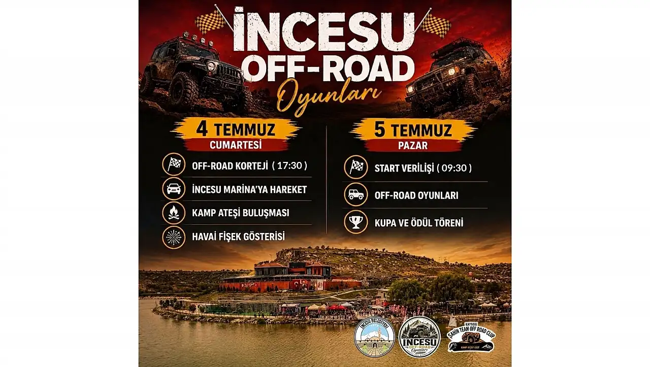 Kayseri festival alanında yok yok: Macera dolu Off-Road oyunları başlıyor!