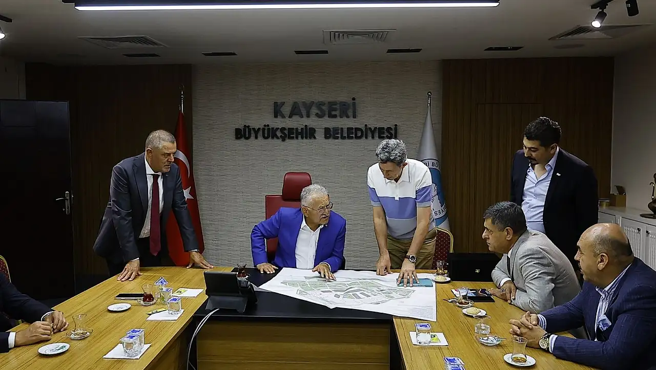 Kayseri'nin ticaret haritasını değiştirecek proje için kritik görüşme