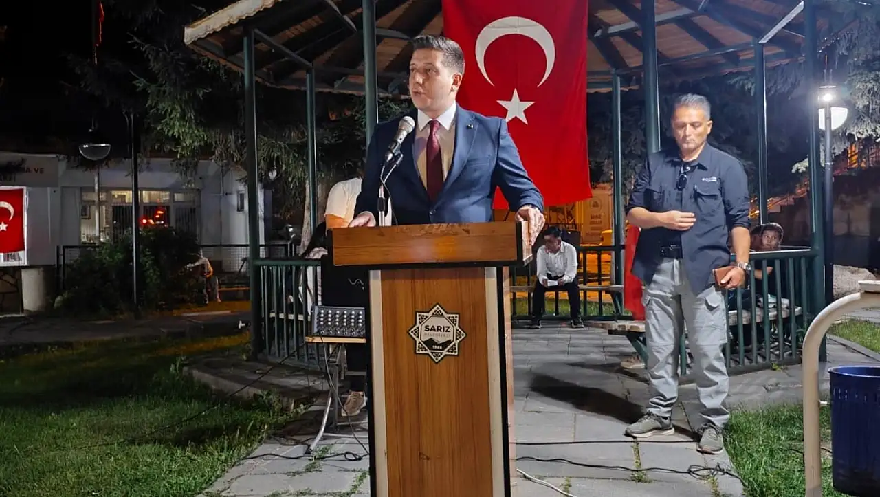 Sarız'da Kaymakam Canol'dan yoğun mesai: Şehitlik, esnaf ve proje ziyareti