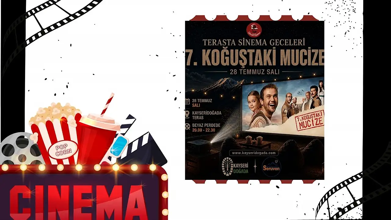 Kayseri'de sinemaseverleri buluşturacak etkinlik için geri sayım