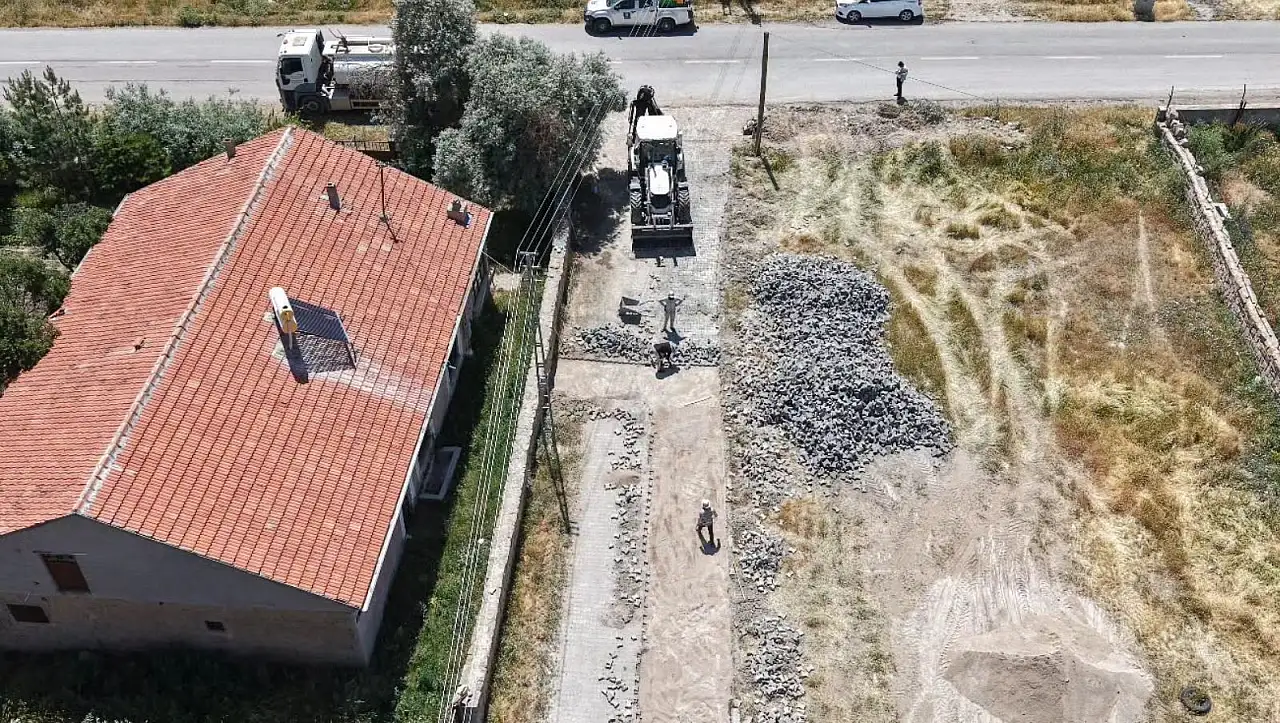 Kayseri'nin o ilçesinde çalışmalar adım adım