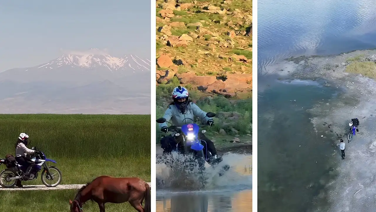 Kıtaları motosikletiyle aşan akademisyen Asil Özbay'dan Kayseri itirafı: ''En uzun yolculuğum burada oldu''