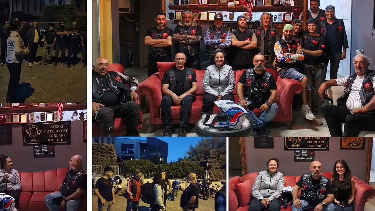 Kıtaları motosikletiyle aşan akademisyen Asil Özbay'dan Kayseri itirafı: ''En uzun yolculuğum burada oldu''