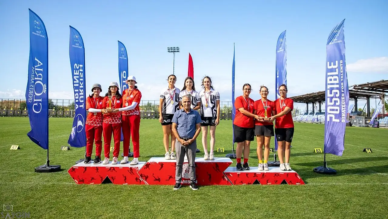 Kayserili kadın sporcular Samsun'da ilke imza attı!