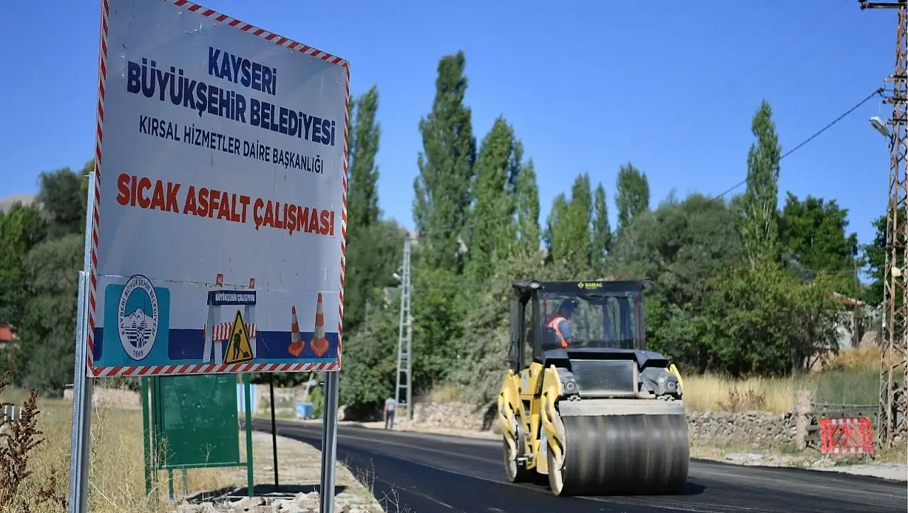 Kayseri kırsalına 16,8 milyon liralık ulaşım yatırımı!