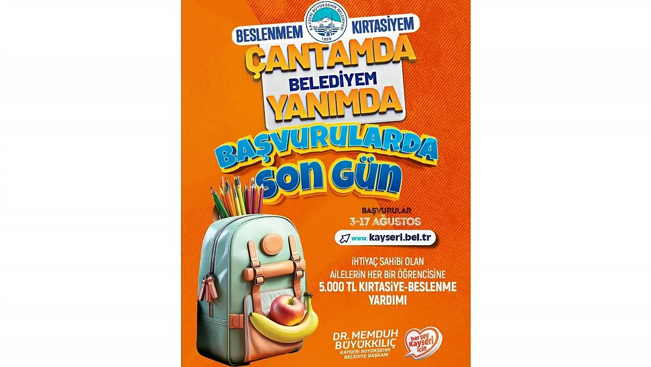 Öğrencilere 5 bin TL'lik destekte son başvuru günü!