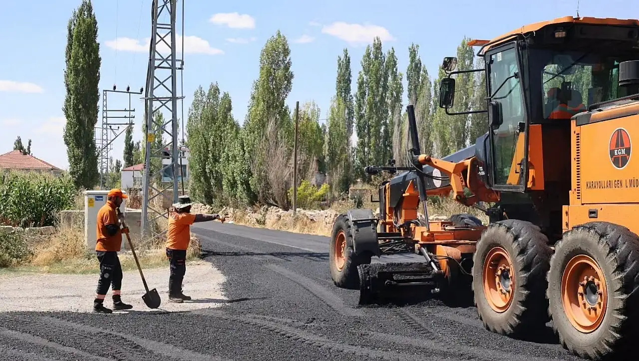 Karatay'da asfalt çalışmaları devam ediyor