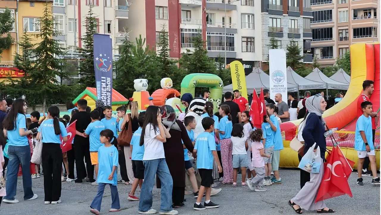 Spor A.Ş., Âşık Seyrani Festivali'nde miniklerin neşesine ortak oldu