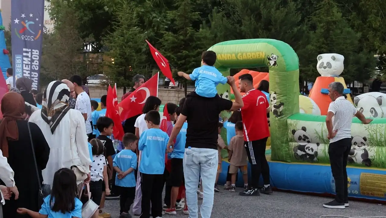 Spor A.Ş., Âşık Seyrani Festivali'nde miniklerin neşesine ortak oldu