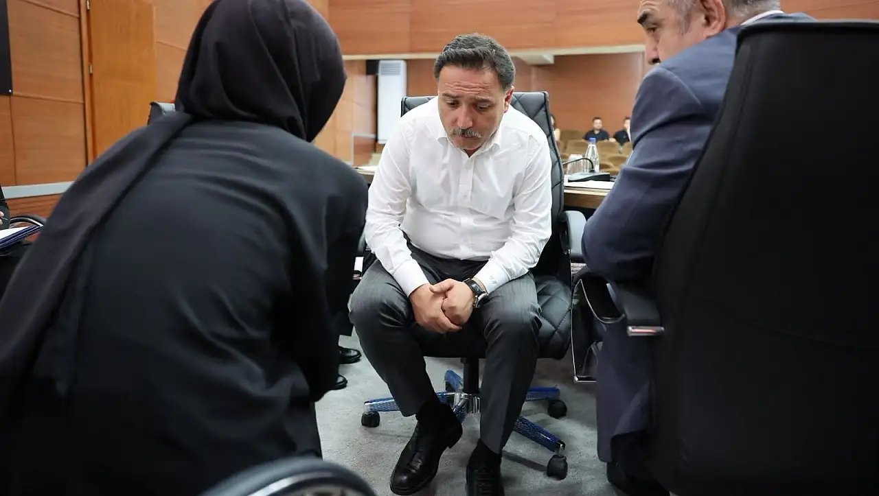 Vali Gökmen Çiçek vatandaşlarla bir araya geldi