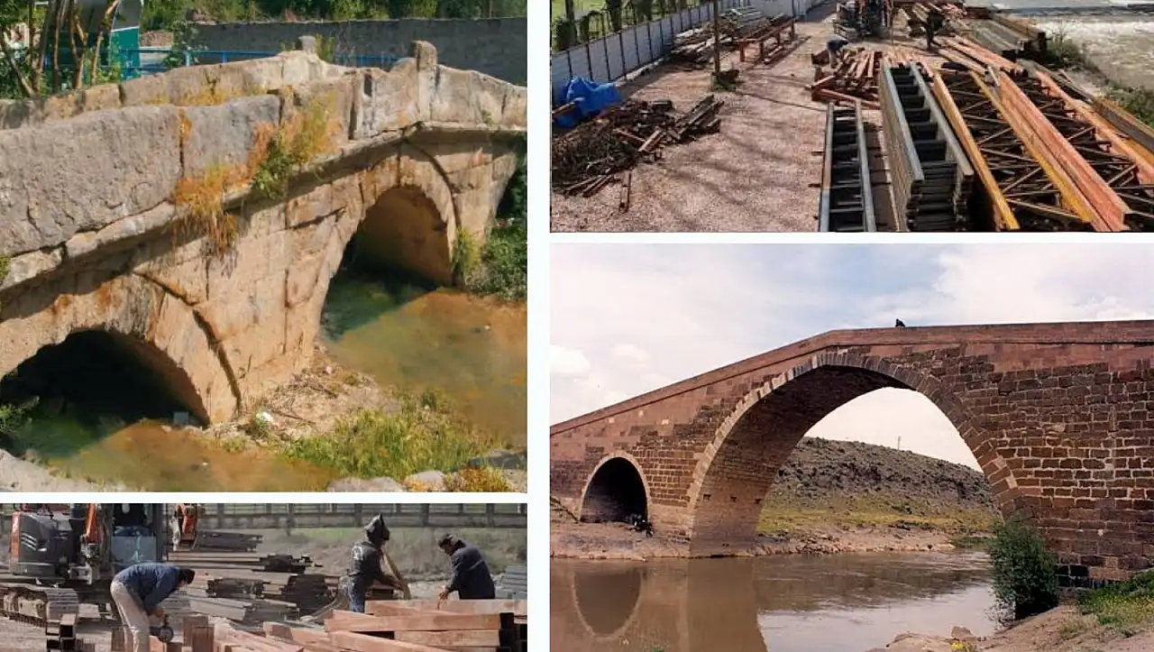 Kayseri'de tarihi köprüler için büyük restorasyon hamlesi!