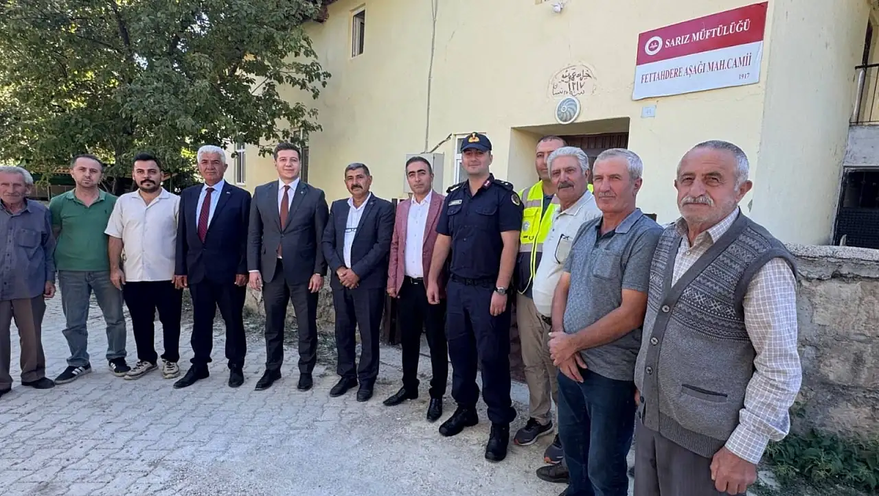 Sarız'da dört mahallede vatandaş buluşması!