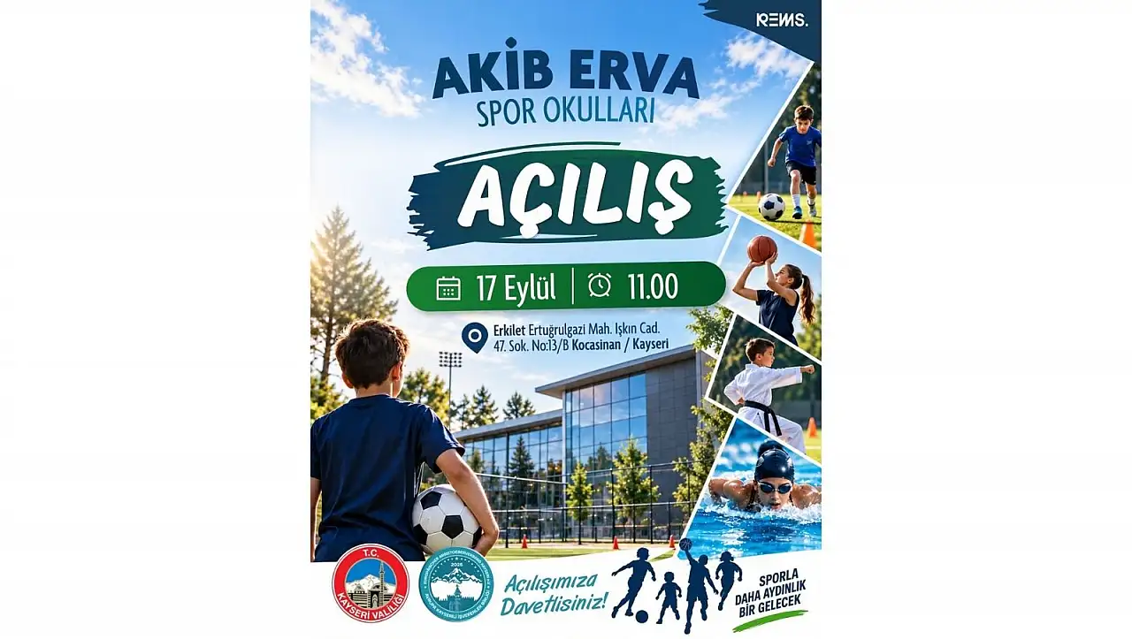 Kayseri'de gençlere yeni spor adresi!