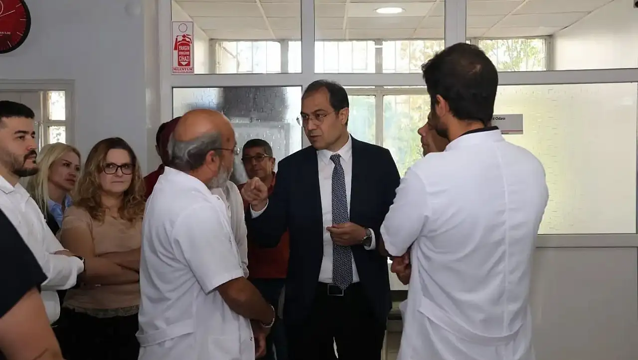 İl Sağlık Müdürü Erşan'dan sağlık merkezlerine ziyaret!