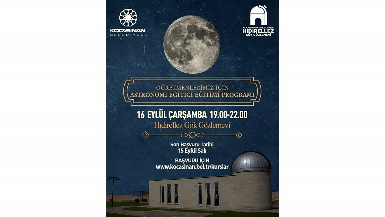 Kocasinan'da gökyüzüne uzanan eğitim başlıyor!