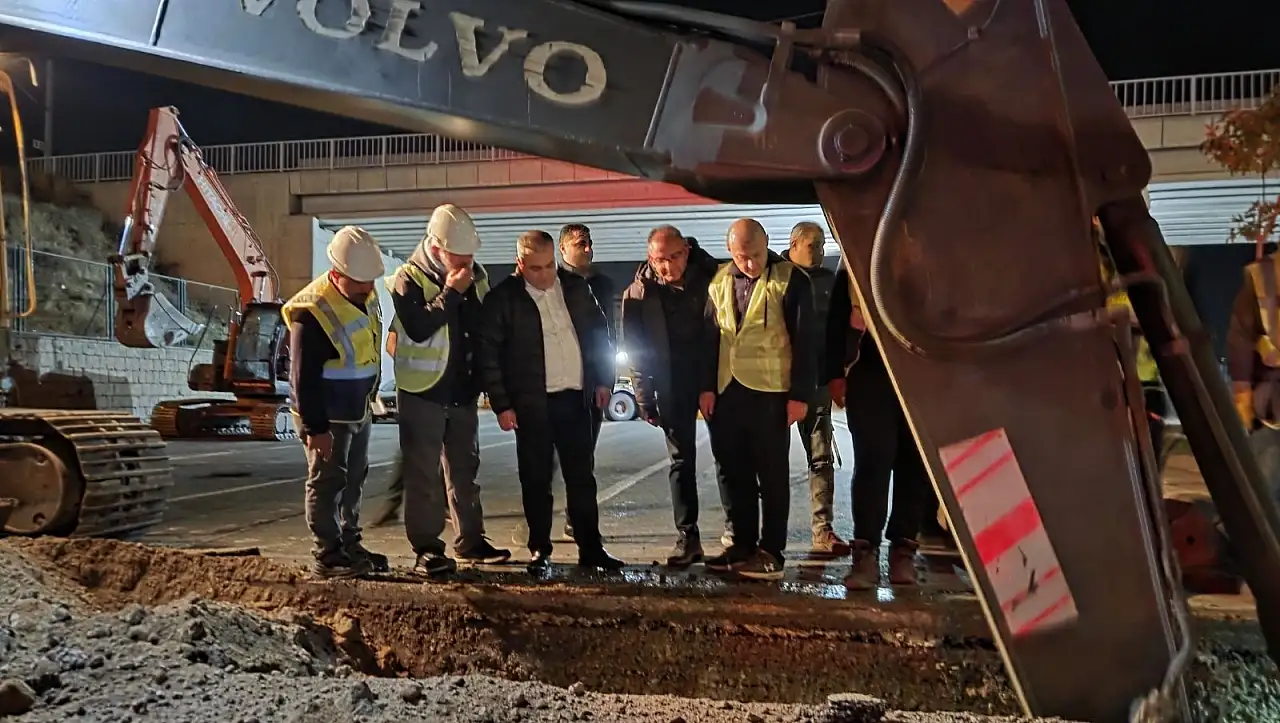 KASKİ'den gece mesaisi: Altyapı çalışmaları hız kesmedi!