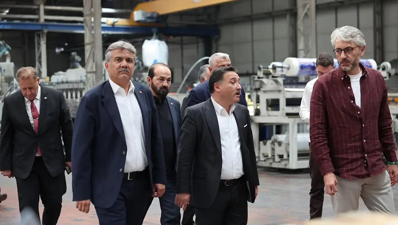 Vali Çiçek'ten Mimarsinan OSB'ye ziyaret