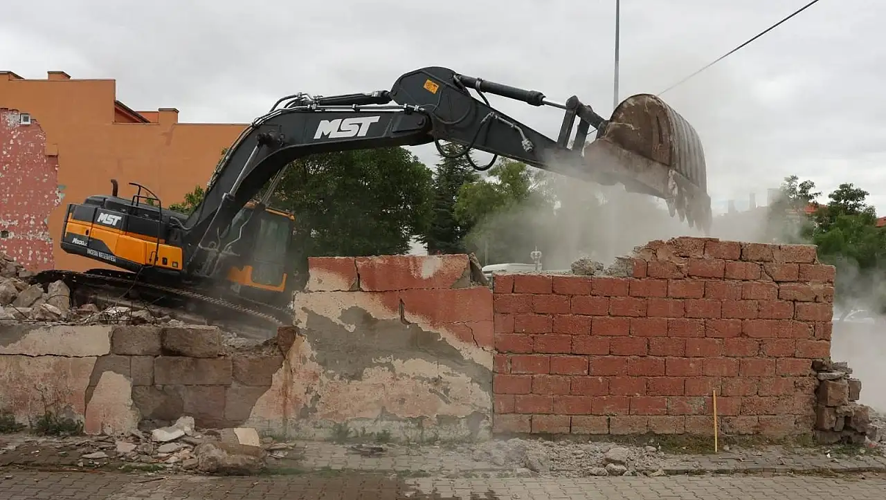 Kayseri'nin o ilçesinde yıkım başladı: 210 günlük kritik süreç başladı!
