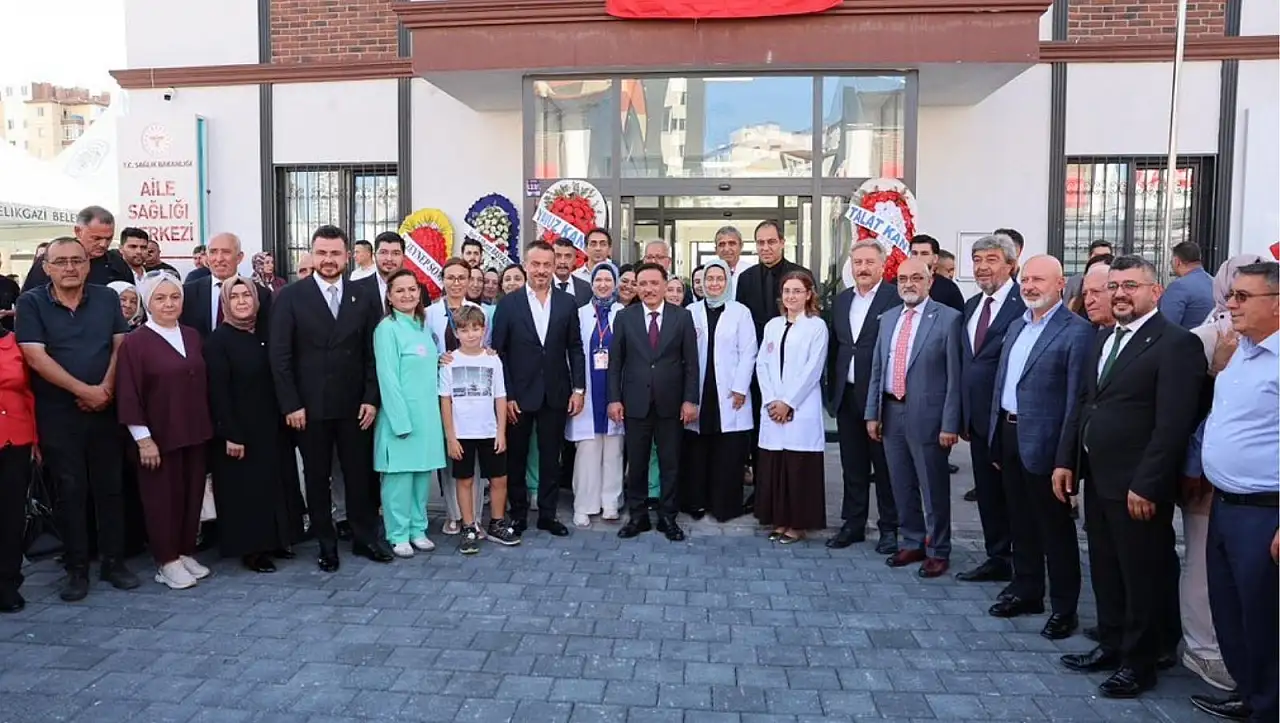 Dursun Ataş, Şirintepe'deki Aile Sağlığı Merkezi açılışına katıldı