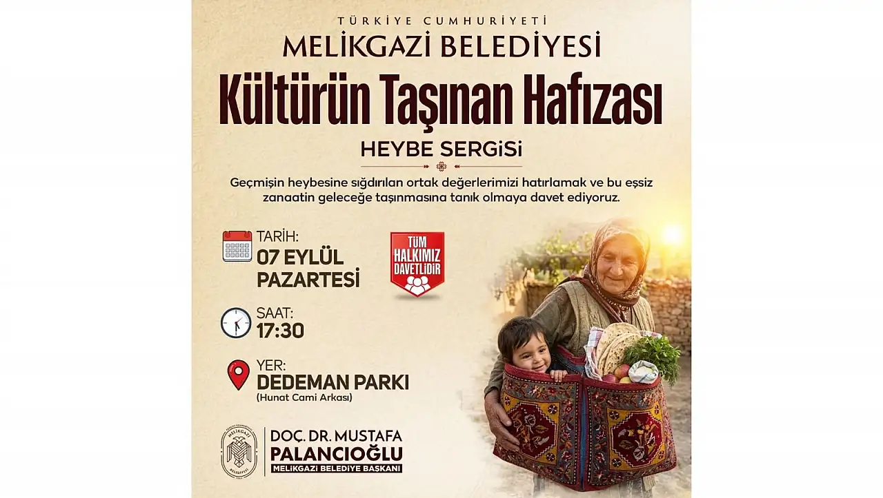 Kültürün taşınan hafızası Sanat Melikgazi'de kapılarını açıyor!