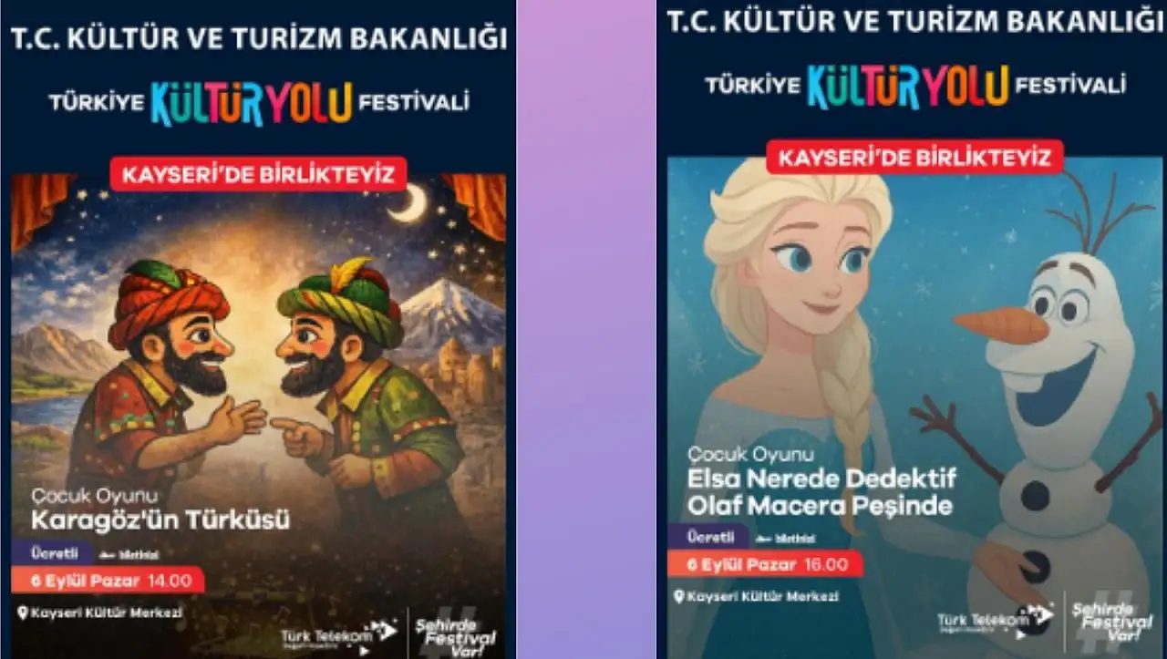 Kayseri'de bugün kültür sanat rüzgarı esecek! İşte günün etkinlikleri...