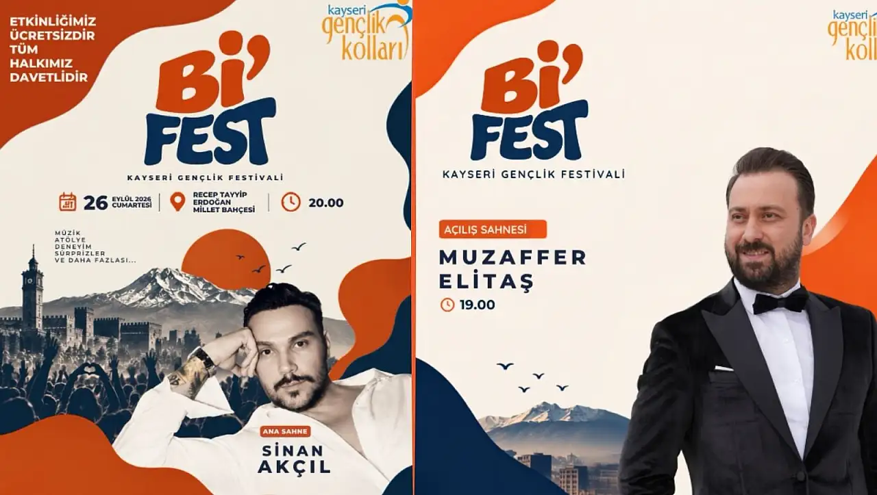 Kayseri'de festival coşkusu için geri sayım başladı!