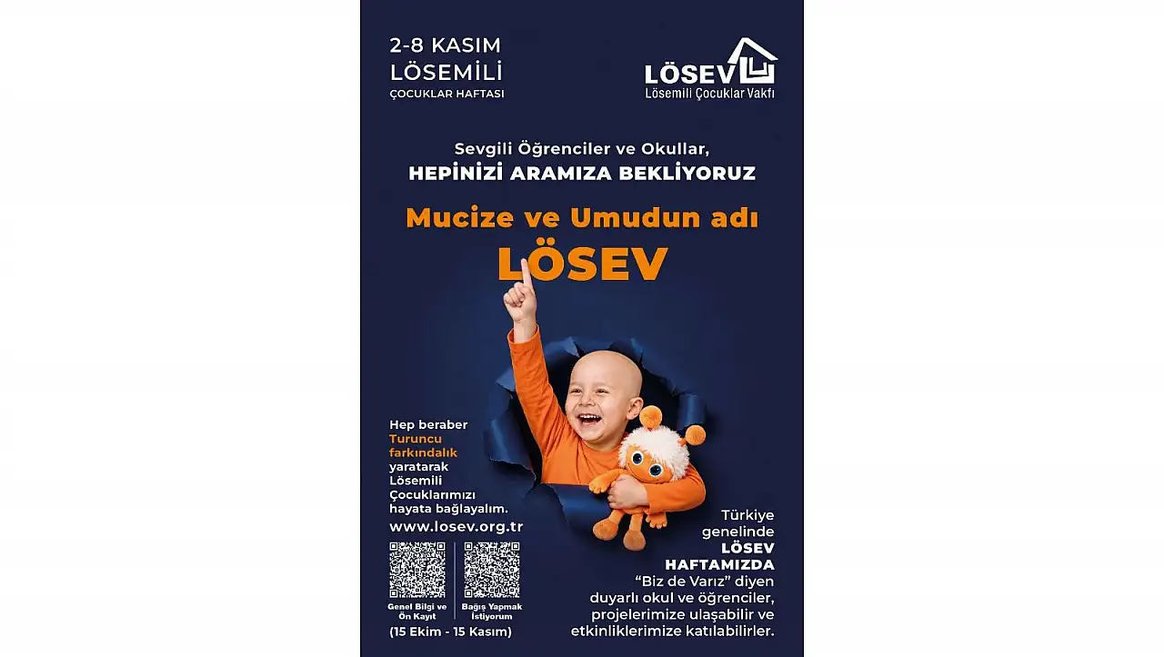 Kayseri'de ''Turuncu'' renkle farkındalık hareketi başlıyor: LÖSEV'den çağrı!