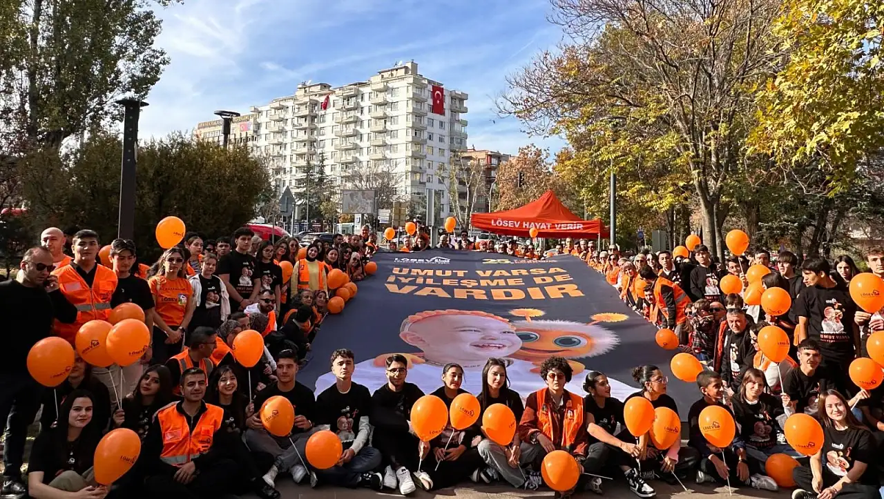 Kayseri'de ''Turuncu'' renkle farkındalık hareketi başlıyor: LÖSEV'den çağrı!