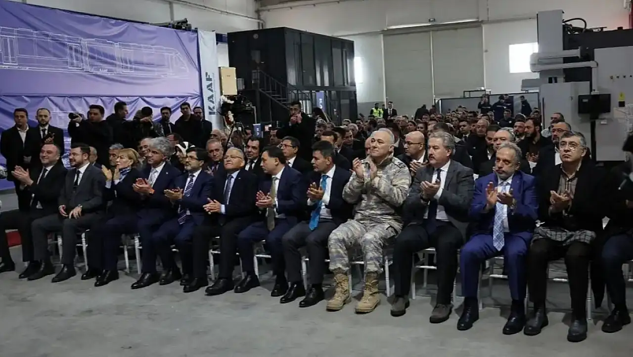 Kayseri'de bataryalı lokomotifi tanıtan dev şirketten milyonluk üretim atağı!
