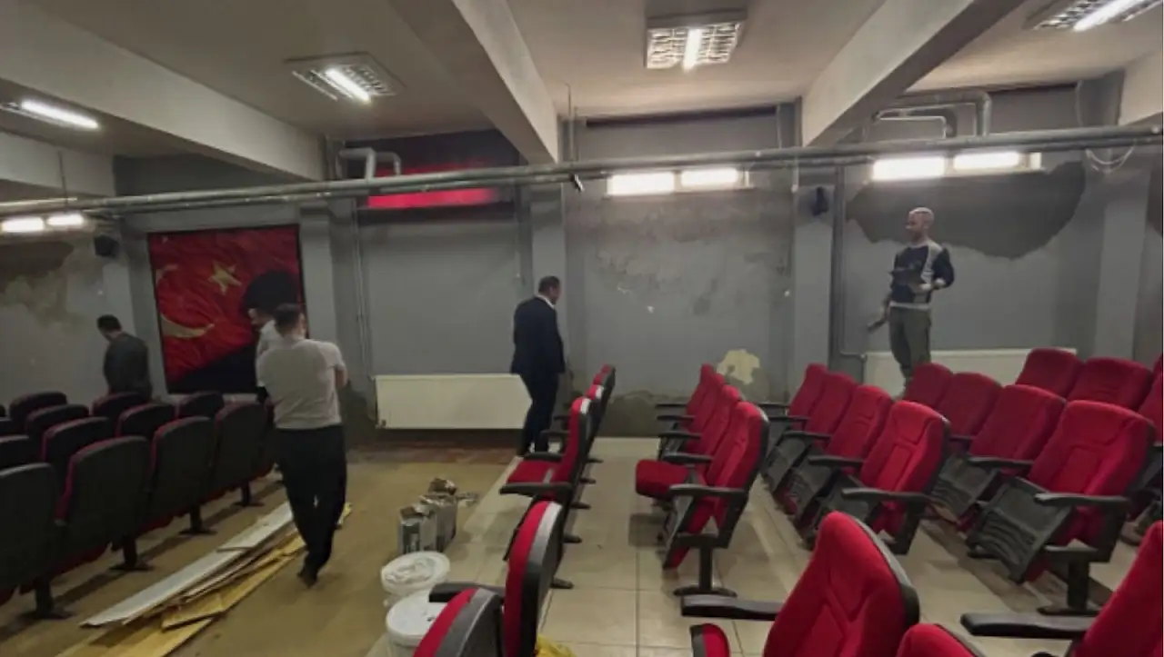 Sarız'da öğrencilerin barınma ve eğitim şartları incelendi!