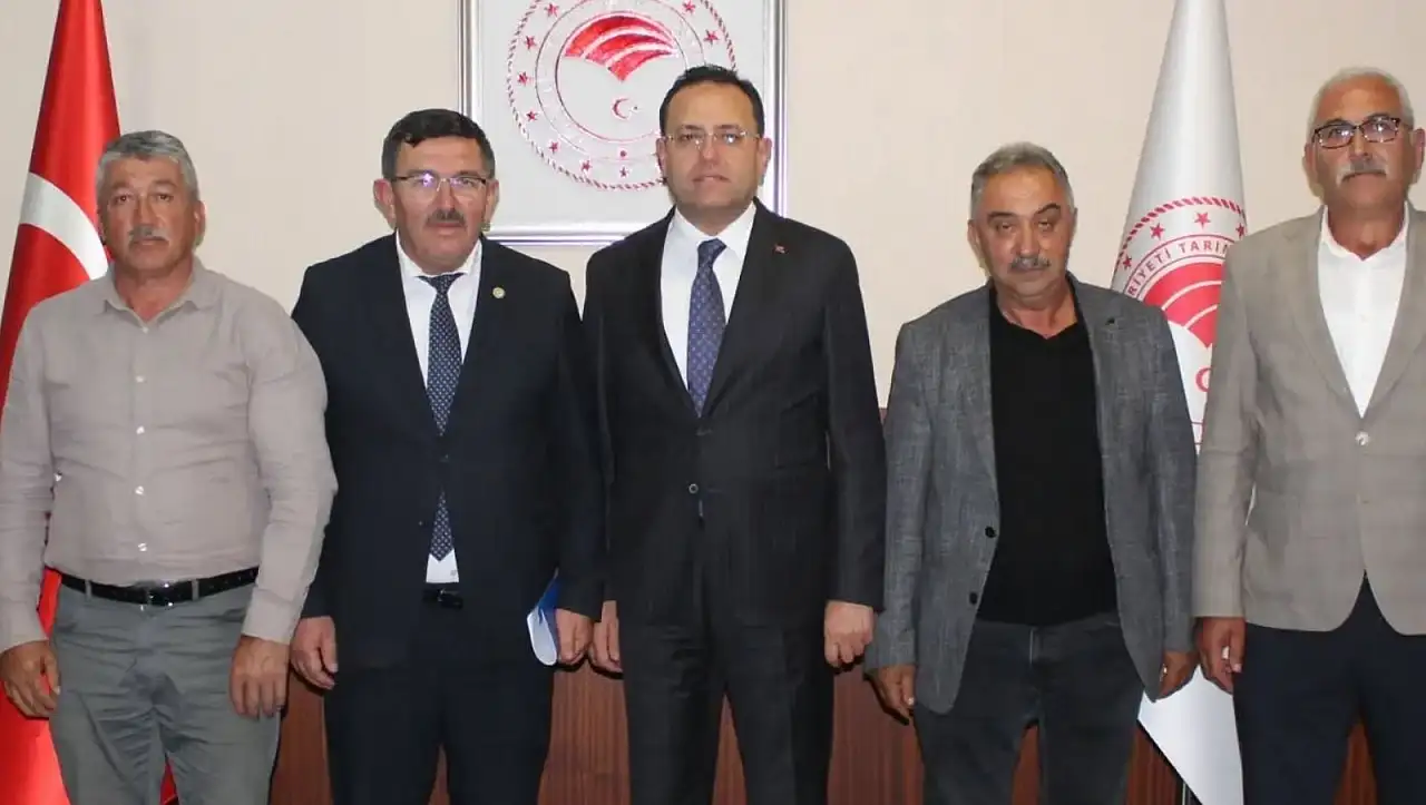 Nevşehirli bakana Kayserili üreticilerden kritik ziyaret!